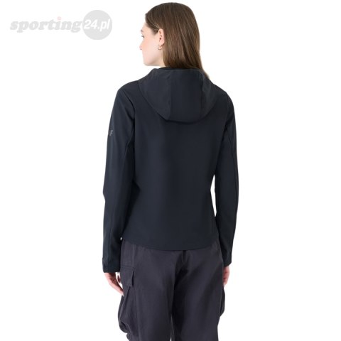Kurtka damska softshell 4F F320 głęboka czerń 4FWSS25TSOFF320 20S 4F Kurtka damska softshell 4F F320 głęboka czerń 4FWSS25TSOFF320 20S 4F