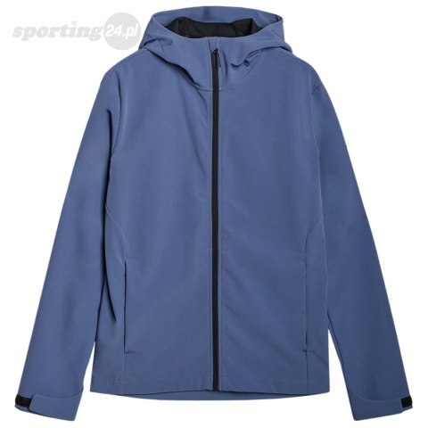 Kurtka męska softshell 4F M324 denim 4FWSS25TSOFM324 32S 4F Kurtka męska softshell 4F M324 denim 4FWSS25TSOFM324 32S 4F