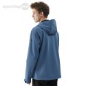 Kurtka męska softshell 4F M324 denim 4FWSS25TSOFM324 32S 4F