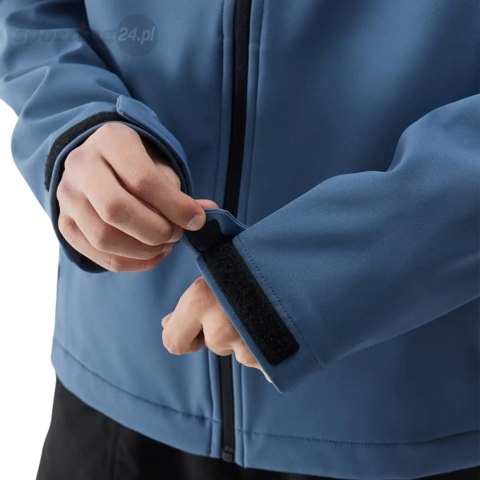 Kurtka męska softshell 4F M324 denim 4FWSS25TSOFM324 32S 4F Kurtka męska softshell 4F M324 denim 4FWSS25TSOFM324 32S 4F