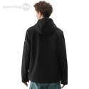 Kurtka męska softshell 4F M324 głęboka czerń 4FWSS25TSOFM324 20S 4F