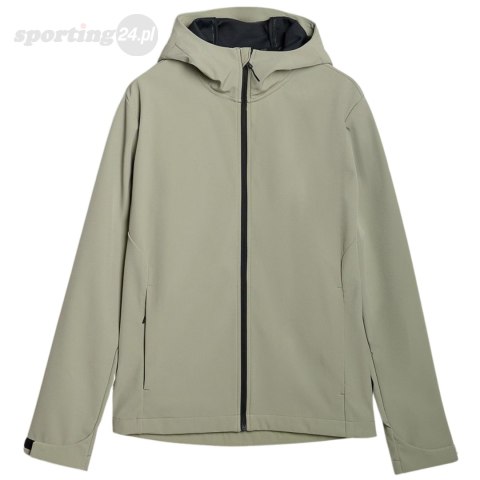 Kurtka męska softshell 4F M324 oliwkowa 4FWSS25TSOFM324 44S 4F Kurtka męska softshell 4F M324 oliwkowa 4FWSS25TSOFM324 44S 4F