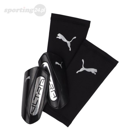 Ochraniacze piłkarskie Puma Ultra Light Sleeve czarne 30989 03 Puma Ochraniacze piłkarskie Puma Ultra Light Sleeve czarne 30989 03 Puma