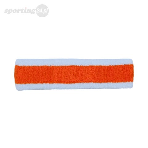 Opaska na głowę Nike Swoosh błękitno-pomarańczowa N0001544450 Nike Opaska na głowę Nike Swoosh błękitno-pomarańczowa N0001544450 Nike