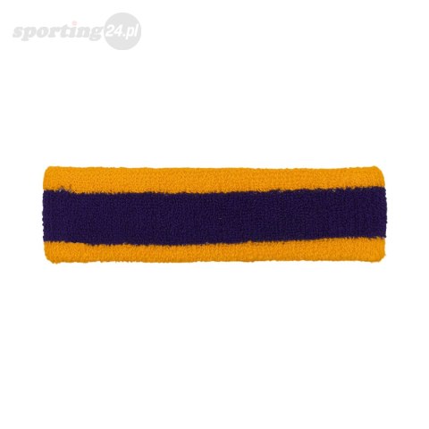 Opaska na głowę Nike Swoosh fioletowo-żółta N0001544730 Nike Opaska na głowę Nike Swoosh fioletowo-żółta N0001544730 Nike