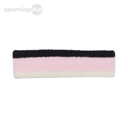 Opaska na głowę Nike Swoosh różowo-czarno-biała N0001544641 Nike