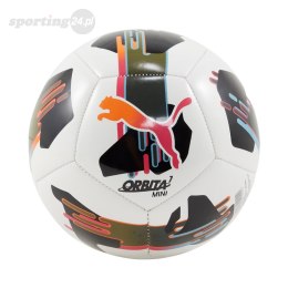 Piłka nożna Puma Orbita 7 MS mini biało-różowo-czarna 84336 01 Puma