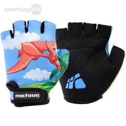 Rękawiczki rowerowe dla dzieci Meteor Dinosaur 23380-23381 Meteor