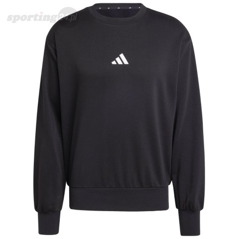 Bluza męska adidas Essentials Feelcozy Fleece czarna JE3794 Adidas Bluza męska adidas Essentials Feelcozy Fleece czarna JE3794 Adidas