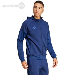 Bluza męska adidas Tiro 25 Full-Zip Hoodie granatowa JC5131 Adidas teamwear
