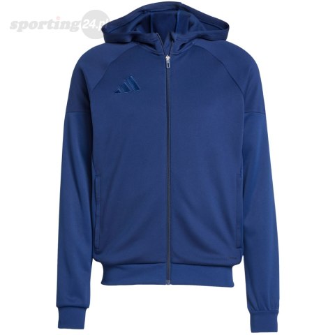 Bluza męska adidas Tiro 25 Full-Zip Hoodie granatowa JC5131 Adidas teamwear Bluza męska adidas Tiro 25 Full-Zip Hoodie granatowa JC5131 Adidas teamwear
