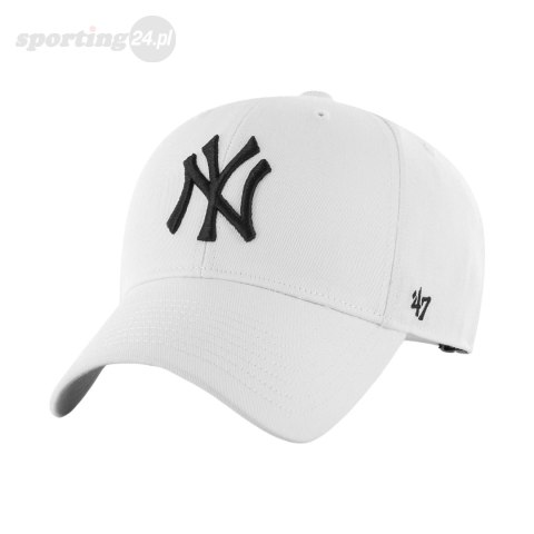 Czapka z daszkiem '47 New York Yankees MVP Raised Basic biała B-RAC17CTP-WH 47 Brand