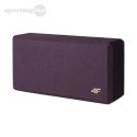 Kostka do jogi 4F U082 2 pak ciemny fiolet 4FWSS25AAOTU082 50S 4F