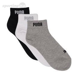 Skarpety Puma Quarter krótkie 3-kolory 3 pary 201104001 882/887498 04 Puma