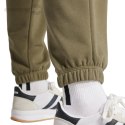 Spodnie damskie adidas Essentials Small Logo French Terry Cuffed zielone JD9927 Adidas