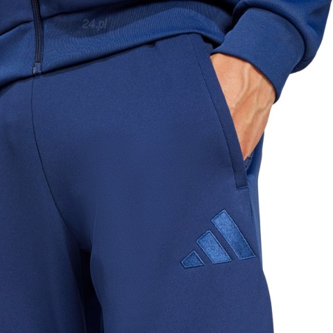Spodnie męskie adidas Tiro 25 granatowe JC5139 Adidas teamwear Spodnie męskie adidas Tiro 25 granatowe JC5139 Adidas teamwear