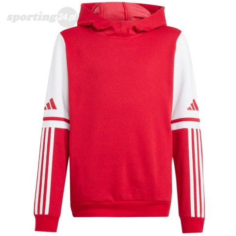 Bluza dla dzieci adidas Squadra 25 Sweat Hoody czerwona JD4805 Adidas teamwear Bluza dla dzieci adidas Squadra 25 Sweat Hoody czerwona JD4805 Adidas teamwear