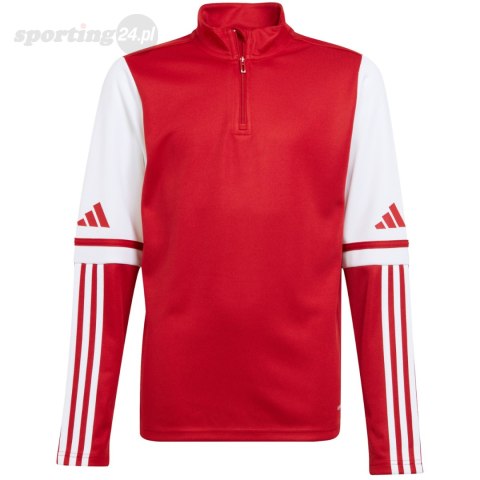 Bluza dla dzieci adidas Squadra 25 Training Top czerwona JD3026 Adidas teamwear Bluza dla dzieci adidas Squadra 25 Training Top czerwona JD3026 Adidas teamwear
