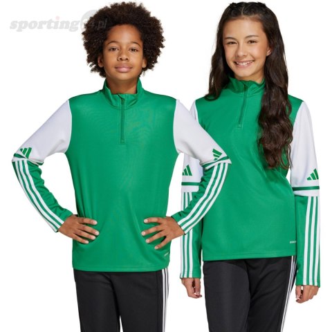 Bluza dla dzieci adidas Squadra 25 Training Top zielono-biała JP3160 Adidas teamwear Bluza dla dzieci adidas Squadra 25 Training Top zielono-biała JP3160 Adidas teamwear