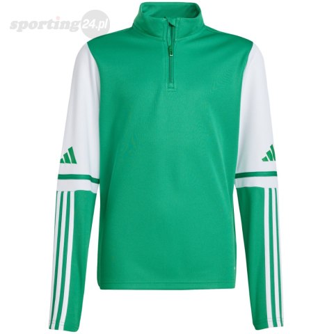 Bluza dla dzieci adidas Squadra 25 Training Top zielono-biała JP3160 Adidas teamwear Bluza dla dzieci adidas Squadra 25 Training Top zielono-biała JP3160 Adidas teamwear