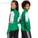 Bluza dla dzieci adidas Squadra 25 Training Top zielono-biała JP3160 Adidas teamwear Bluza dla dzieci adidas Squadra 25 Training Top zielono-biała JP3160 Adidas teamwear