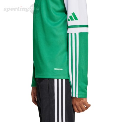 Bluza dla dzieci adidas Squadra 25 Training Top zielono-biała JP3160 Adidas teamwear Bluza dla dzieci adidas Squadra 25 Training Top zielono-biała JP3160 Adidas teamwear