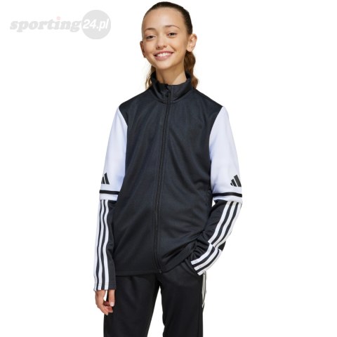 Bluza dla dzieci adidas Squadra 25 Training czarna JE2766 Adidas teamwear Bluza dla dzieci adidas Squadra 25 Training czarna JE2766 Adidas teamwear