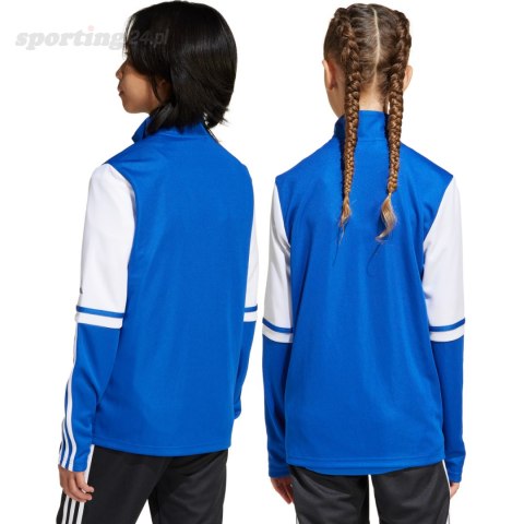 Bluza dla dzieci adidas Squadra 25 Training niebiesko-biała JD4798 Adidas teamwear Bluza dla dzieci adidas Squadra 25 Training niebiesko-biała JD4798 Adidas teamwear
