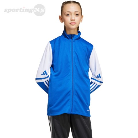 Bluza dla dzieci adidas Squadra 25 Training niebiesko-biała JD4798 Adidas teamwear Bluza dla dzieci adidas Squadra 25 Training niebiesko-biała JD4798 Adidas teamwear