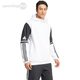 Bluza męska adidas Squadra 25 Sweat Hoodie biało-czarna JD2976 Adidas teamwear