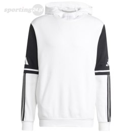 Bluza męska adidas Squadra 25 Sweat Hoodie biało-czarna JD2976 Adidas teamwear