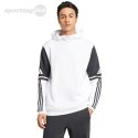 Bluza męska adidas Squadra 25 Sweat Hoodie biało-czarna JD2976 Adidas teamwear