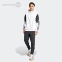 Bluza męska adidas Squadra 25 Sweat Hoodie biało-czarna JD2976 Adidas teamwear