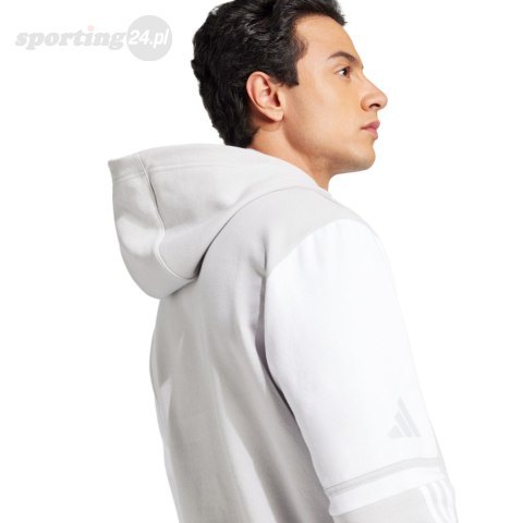 Bluza męska adidas Squadra 25 Sweat Hoody szara JD2977 Adidas teamwear Bluza męska adidas Squadra 25 Sweat Hoody szara JD2977 Adidas teamwear