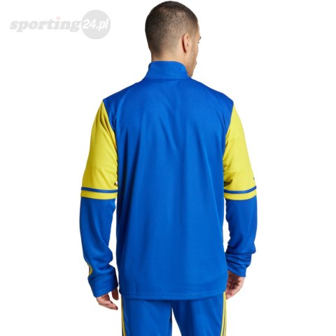 Bluza męska adidas Squadra 25 Training niebiesko-żółta JP3153 Adidas teamwear Bluza męska adidas Squadra 25 Training niebiesko-żółta JP3153 Adidas teamwear