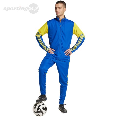 Bluza męska adidas Squadra 25 Training niebiesko-żółta JP3153 Adidas teamwear Bluza męska adidas Squadra 25 Training niebiesko-żółta JP3153 Adidas teamwear