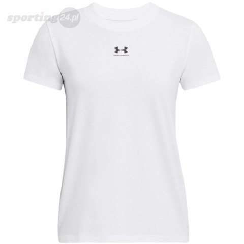 Koszulka damska Under Armour Rival Core SS biała 1383648 100 Under Armour Koszulka damska Under Armour Rival Core SS biała 1383648 100 Under Armour