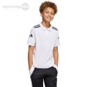 Koszulka dla dzieci adidas Squadra 25 Polo biała JY3414 Adidas teamwear