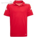 Koszulka dla dzieci adidas Squadra 25 Polo czerwona JY3411 Adidas teamwear