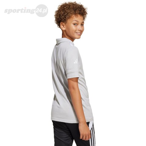 Koszulka dla dzieci adidas Squadra 25 Polo szara JY3412 Adidas teamwear Koszulka dla dzieci adidas Squadra 25 Polo szara JY3412 Adidas teamwear