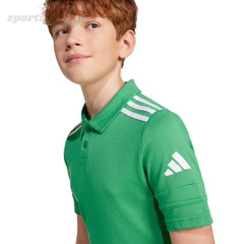 Koszulka dla dzieci adidas Squadra 25 Polo zielona JY3410 Adidas teamwear Koszulka dla dzieci adidas Squadra 25 Polo zielona JY3410 Adidas teamwear