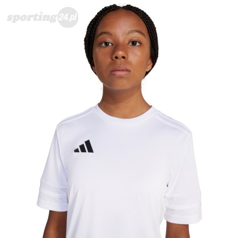 Koszulka dla dzieci adidas Squadra 25 biała JJ0058 Adidas teamwear Koszulka dla dzieci adidas Squadra 25 biała JJ0058 Adidas teamwear
