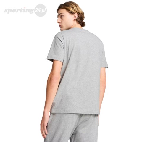 Koszulka męska Puma Ess Elevated Tee szara 684726 04 Puma Koszulka męska Puma Ess Elevated Tee szara 684726 04 Puma