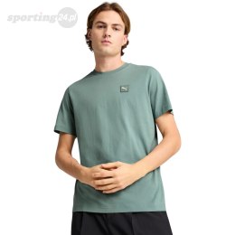 Koszulka męska Puma Ess Elevated Tee zielona 684726 30 Puma