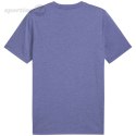 Koszulka męska Puma Ess No.1 Logo Heathear Tee fioletowa 682551 46 Puma