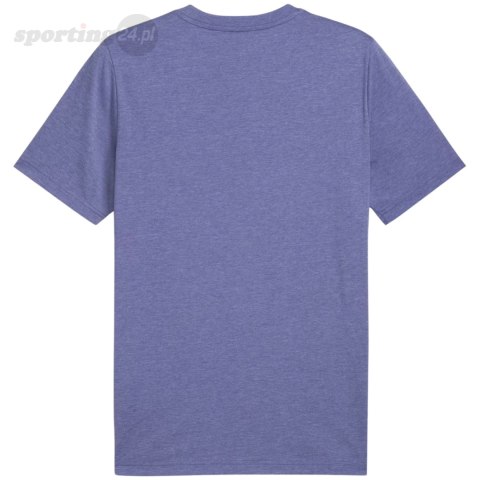 Koszulka męska Puma Ess No.1 Logo Heathear Tee fioletowa 682551 46 Puma Koszulka męska Puma Ess No.1 Logo Heathear Tee fioletowa 682551 46 Puma