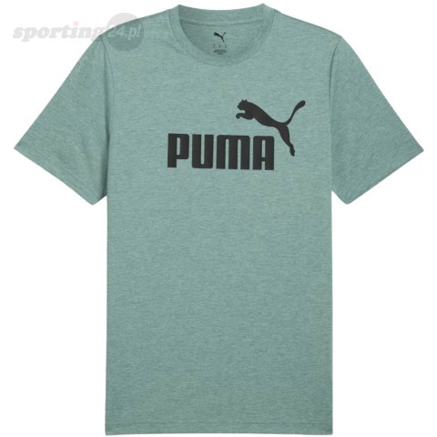 Koszulka męska Puma Ess No.1 Logo Heathear Tee zielona 682551 30 Puma Koszulka męska Puma Ess No.1 Logo Heathear Tee zielona 682551 30 Puma