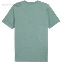 Koszulka męska Puma Ess No.1 Logo Heathear Tee zielona 682551 30 Puma