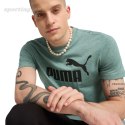 Koszulka męska Puma Ess No.1 Logo Heathear Tee zielona 682551 30 Puma