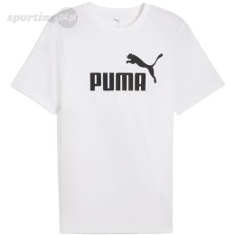 Koszulka męska Puma Ess No.1 Logo Tee biała 682532 02 Puma